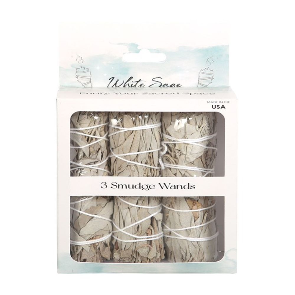 Set of 3 White Sage Smudge Wands From Witch, Please!