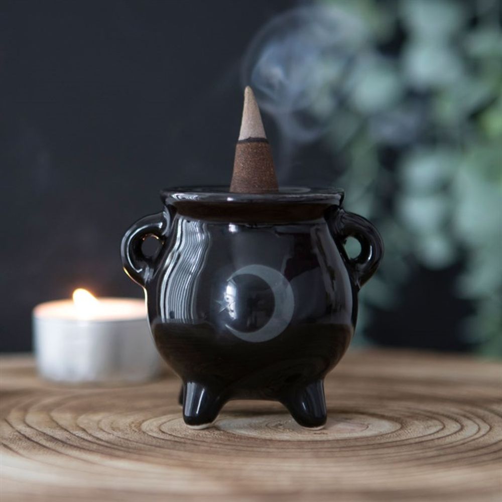 Mystical Moon Cauldron Ceramic Incense Holder From Witch, Please!