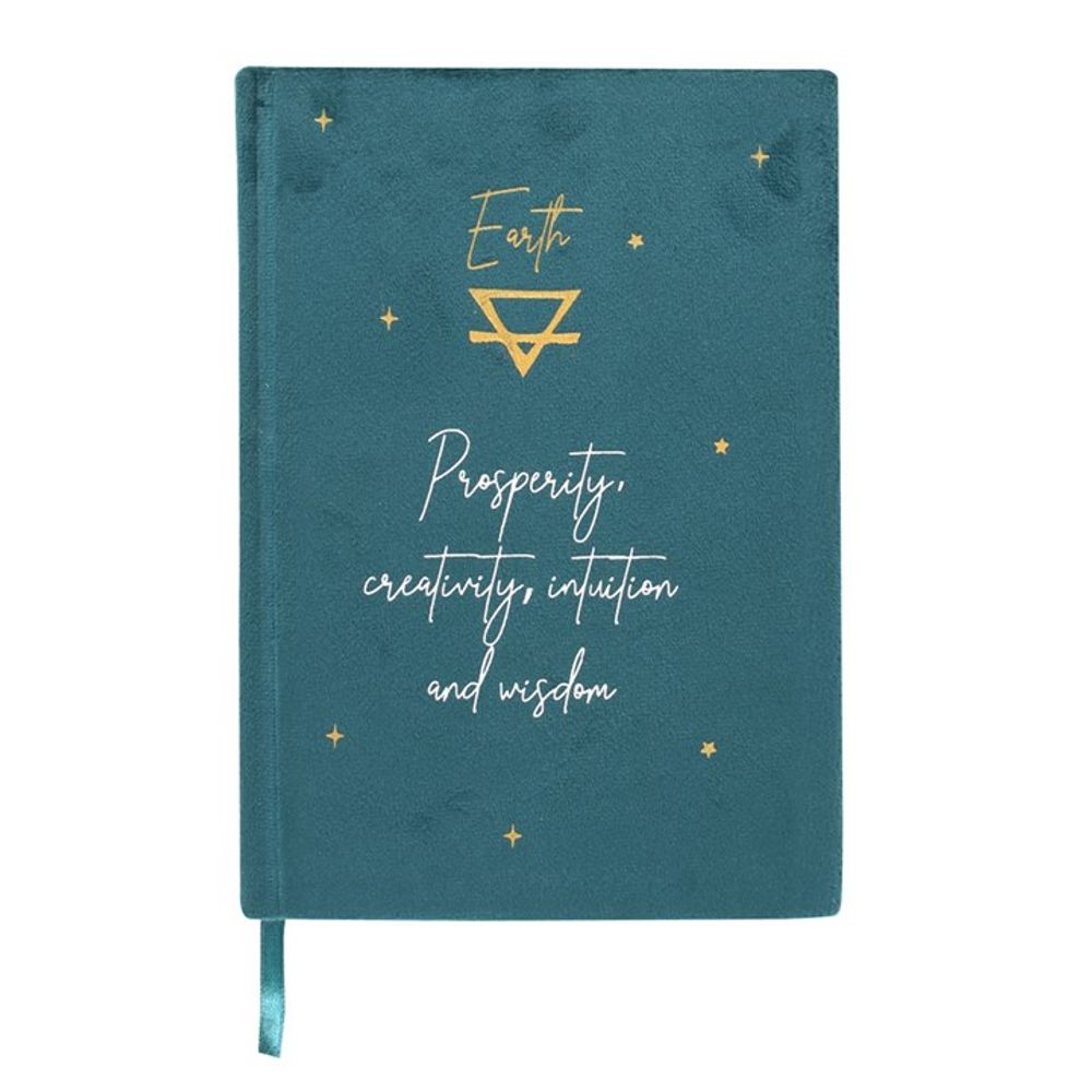 Earth Element Velvet A5 Notebook From Witch, Please!