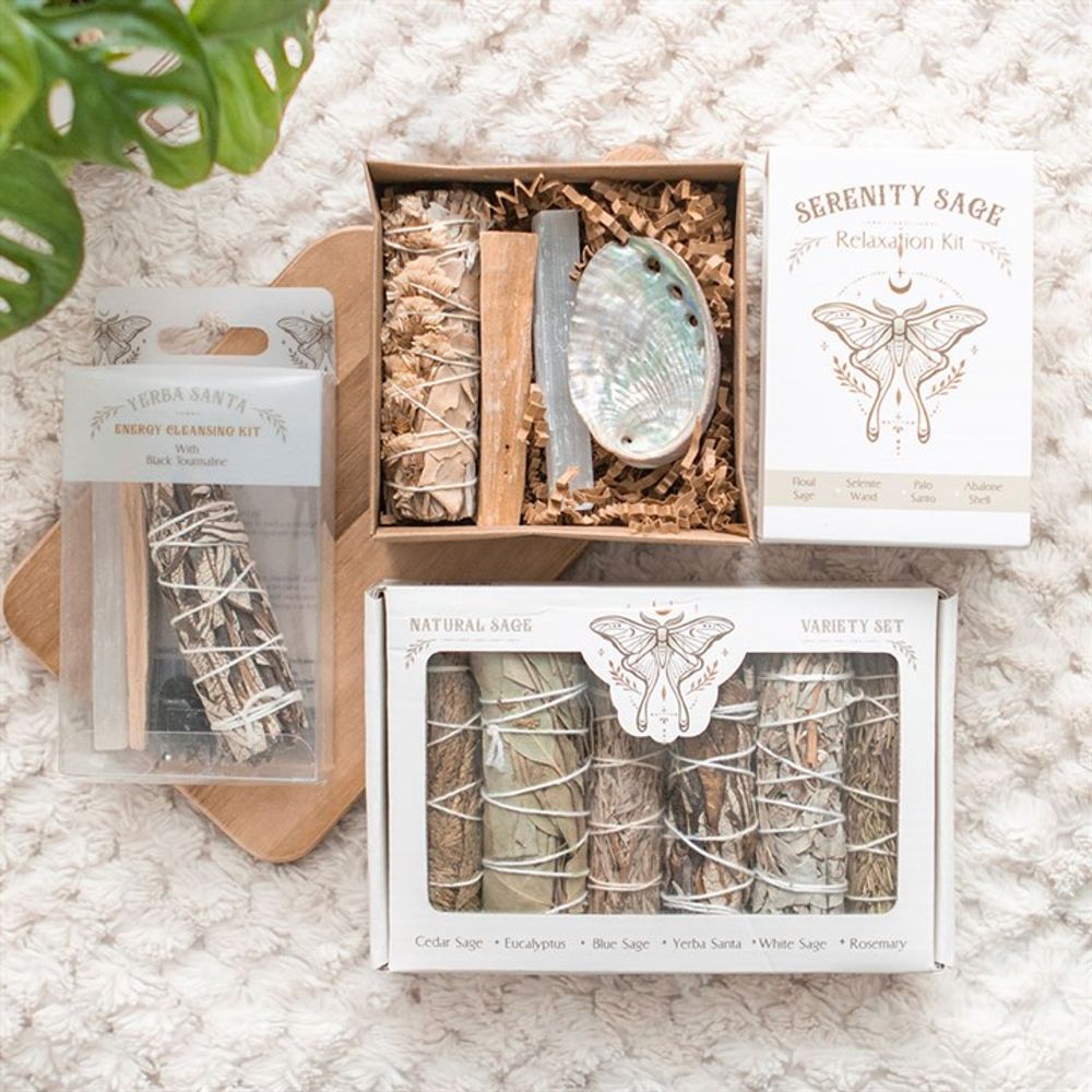 Serenity Sage Relaxation Smudge Kit From Witch, Please!