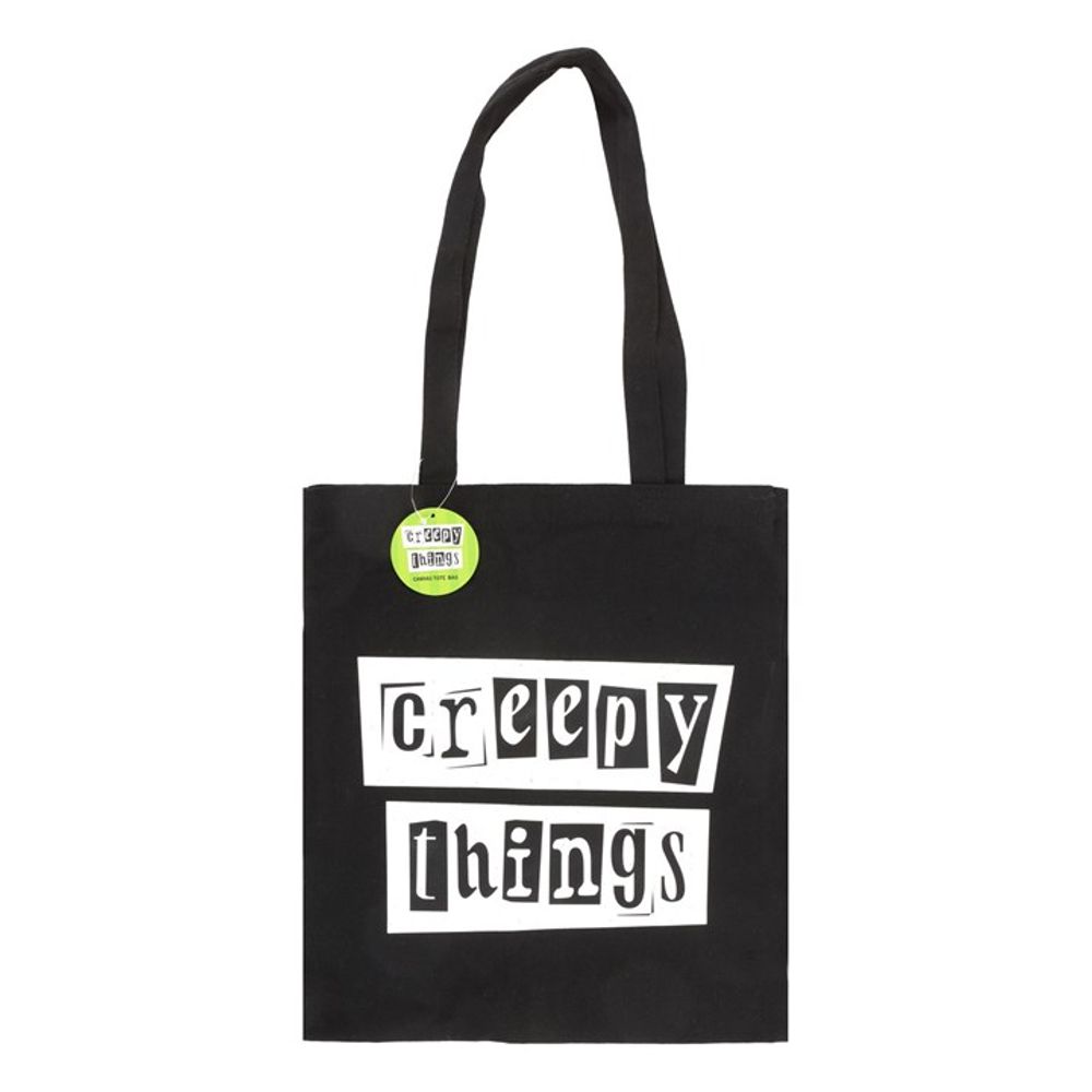 Creepy Things Polycotton Tote Bag From Witch, Please!