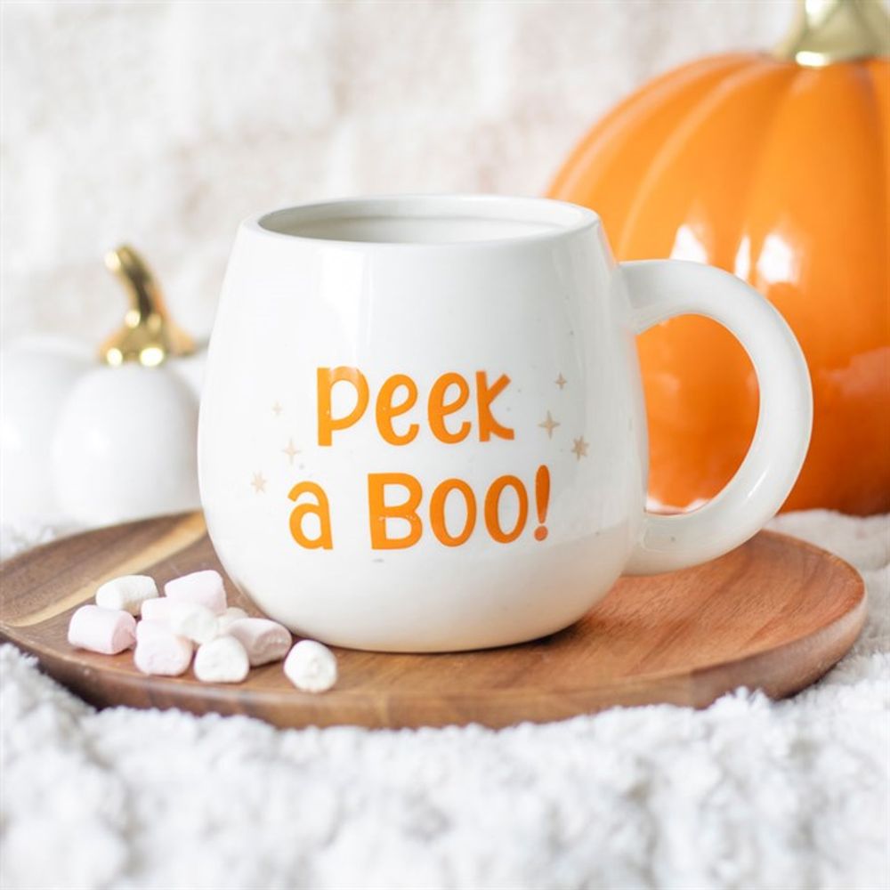 Peekaboo Ghost Rounded Mug From Witch, Please!