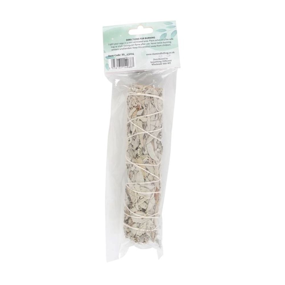 15cm Medium White Sage Smudge Stick Wand From Witch, Please!