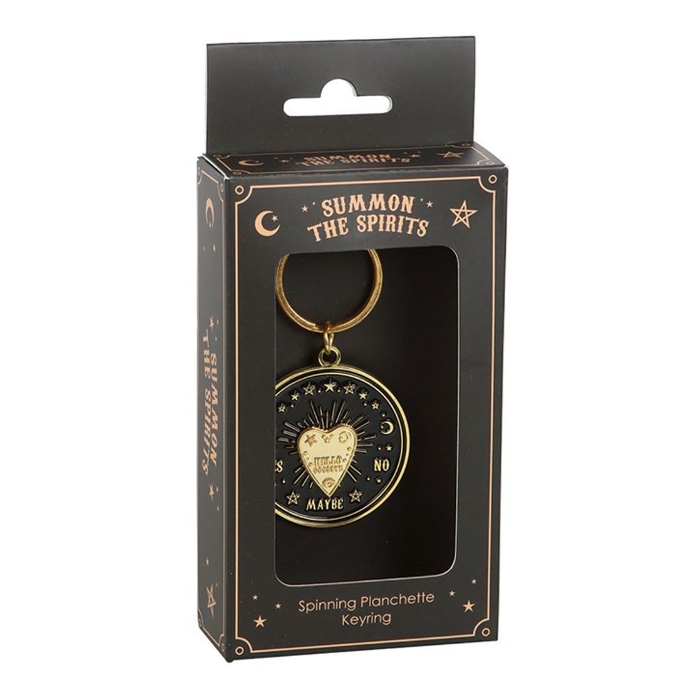 Spinning Talking Board Planchette Keyring From Witch, Please!