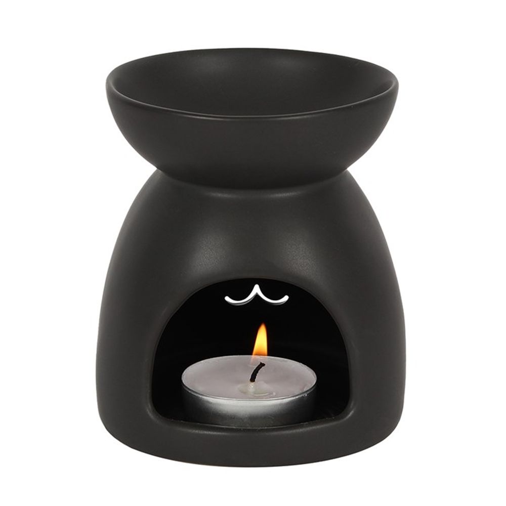 Black Cat Cut Out Oil Burner From Witch, Please!