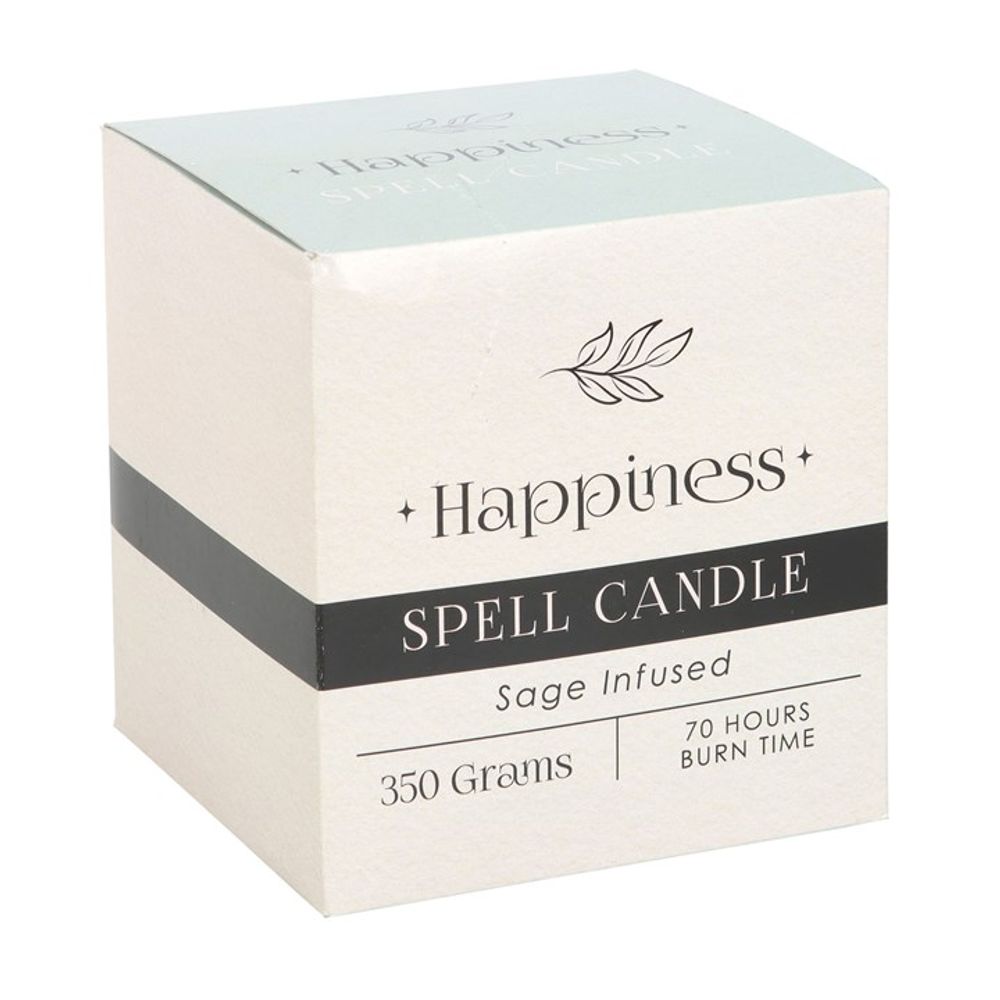 Sage Infused Happiness Spell Candle From Witch, Please!