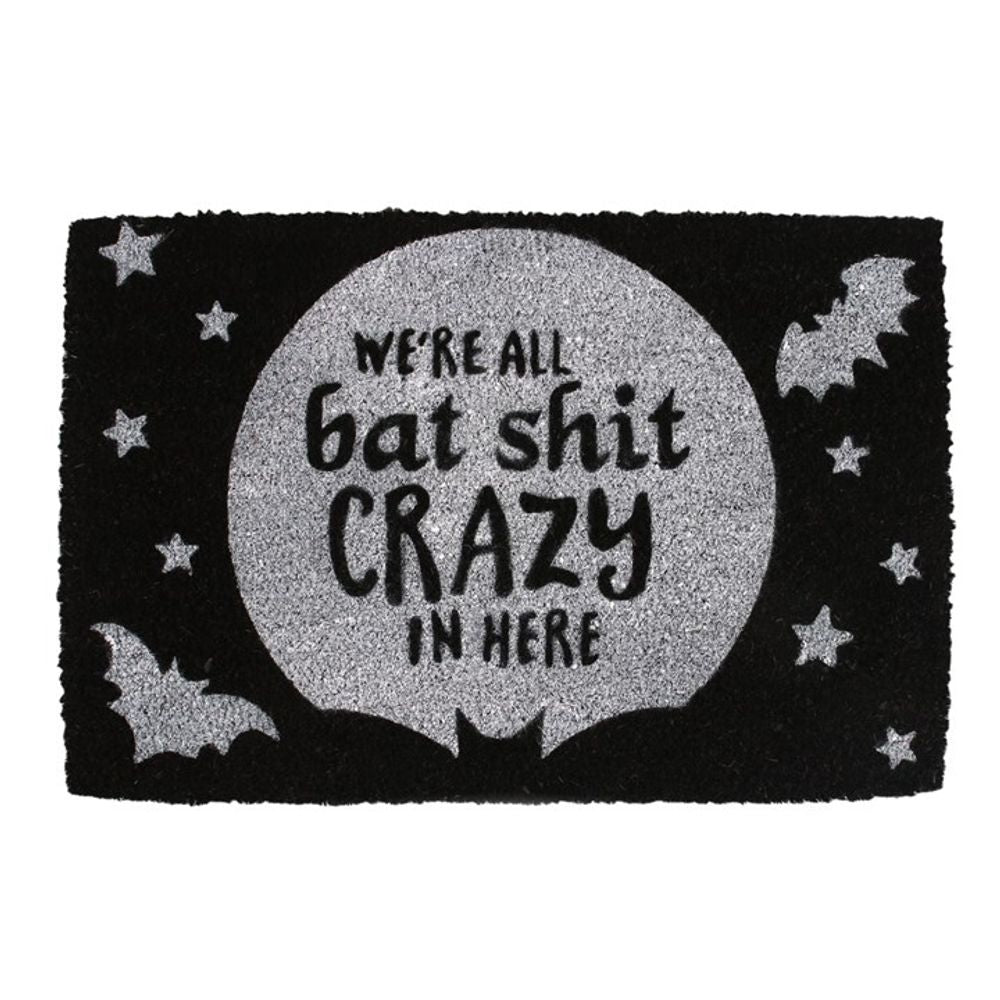 Black Bat Shit Crazy Doormat From Witch, Please!