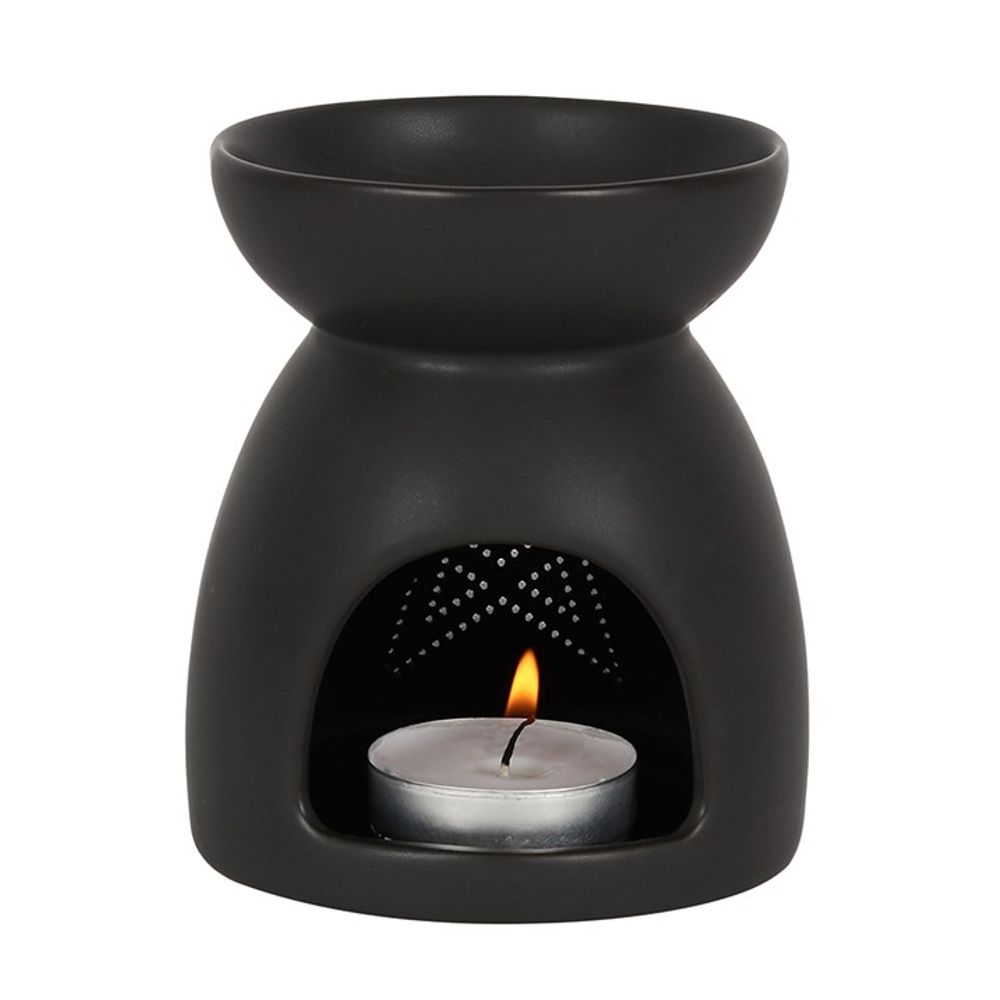 Black Pentagram Cut Out Oil Burner From Witch, Please!