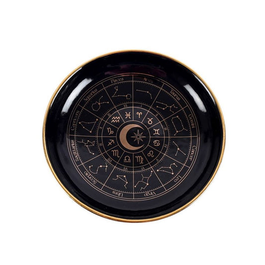 Black Astrology Wheel Trinket Dish From Witch, Please!