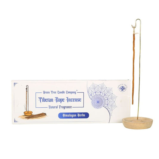 Himalayan Herbs Tibetan Rope Incense with Holder From Witch, Please!