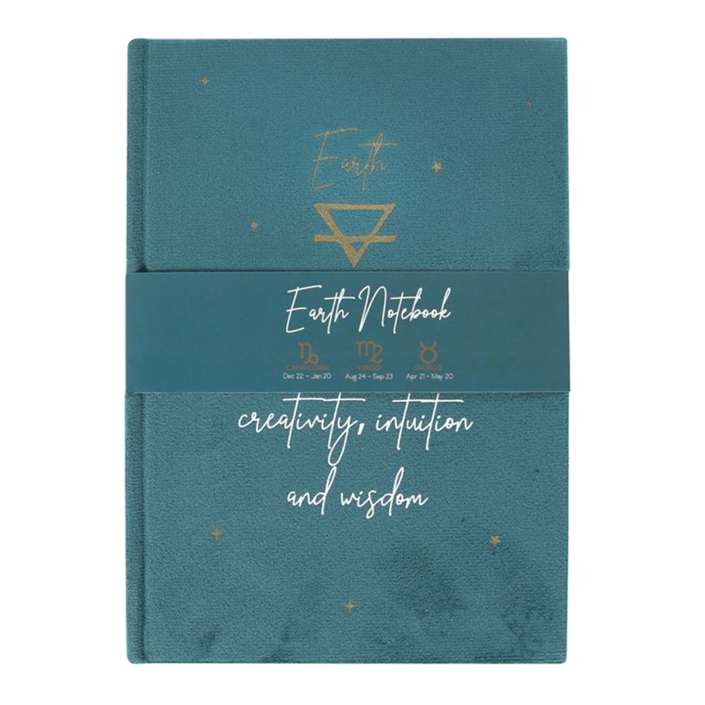 Earth Element Velvet A5 Notebook From Witch, Please!