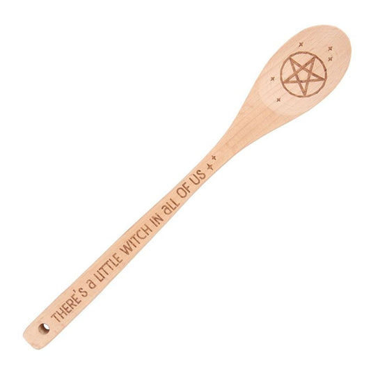 Little Witch in All of Us Wooden Pentagram Spoon From Witch, Please!