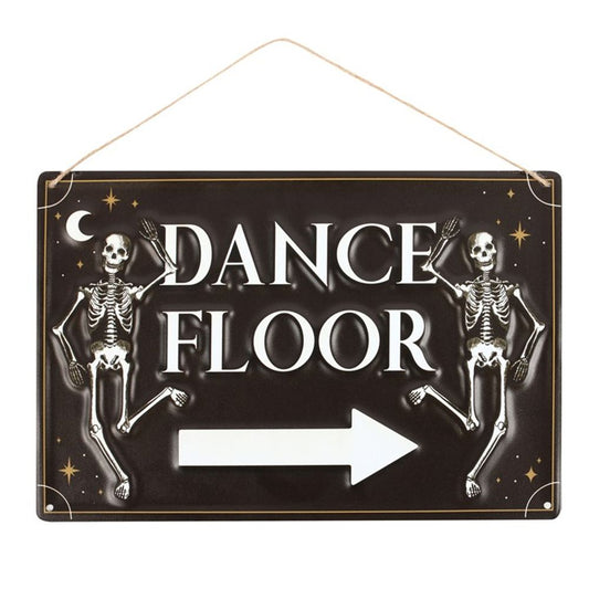 Dance Floor Hanging Metal Sign From Witch, Please!