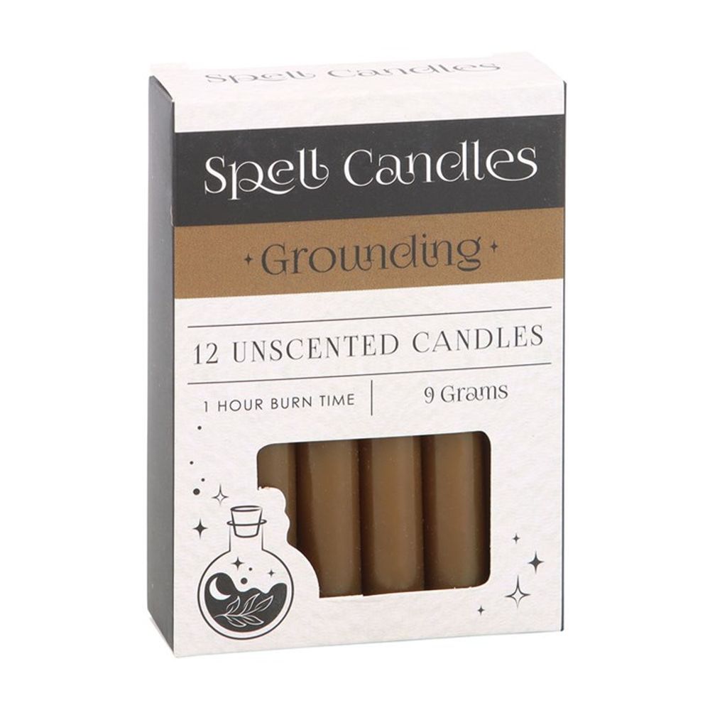 Pack of 12 Grounding Spell Candles From Witch, Please!