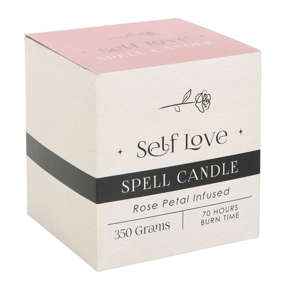 Rose Petal Infused Self Love Spell Candle From Witch, Please!