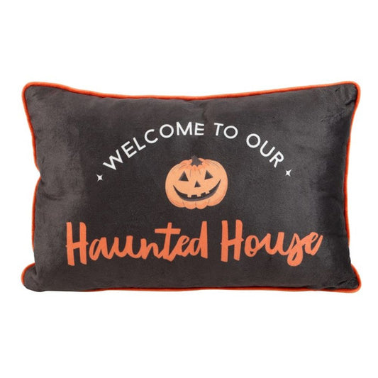 40cm Rectangular Haunted House Cushion From Witch, Please!