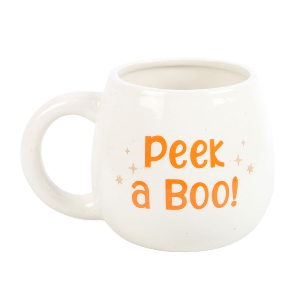 Peekaboo Ghost Rounded Mug From Witch, Please!