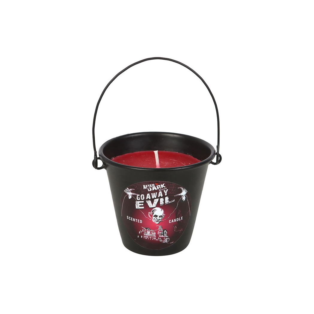 Go Away Evil Candle Bucket From Witch, Please!