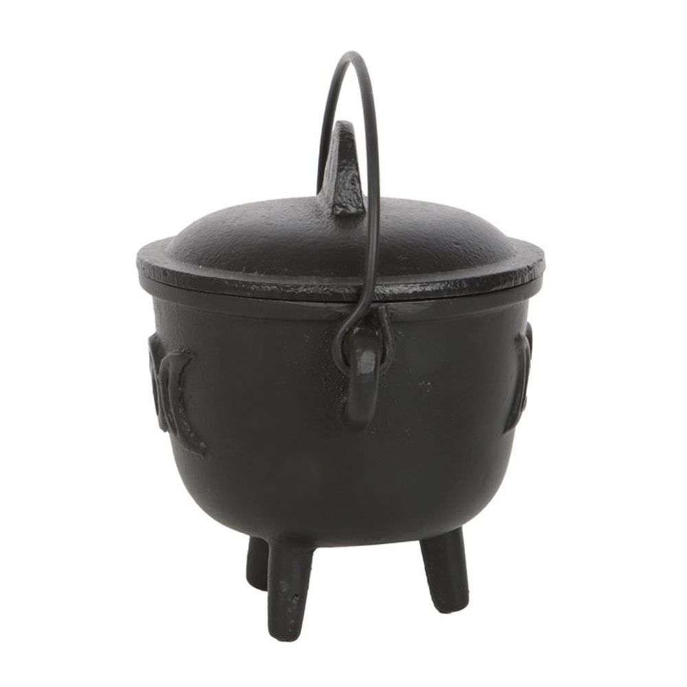 11cm Cast Iron Cauldron with Triple Moon From Witch, Please!