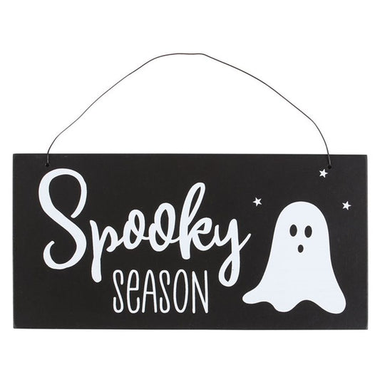 Spooky Season Hanging Sign From Witch, Please!