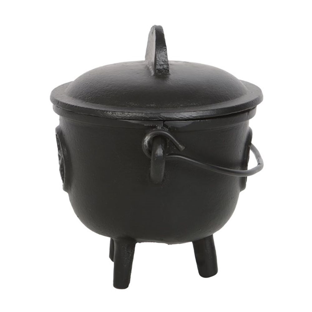 11cm Cast Iron Cauldron with Pentagram From Witch, Please!