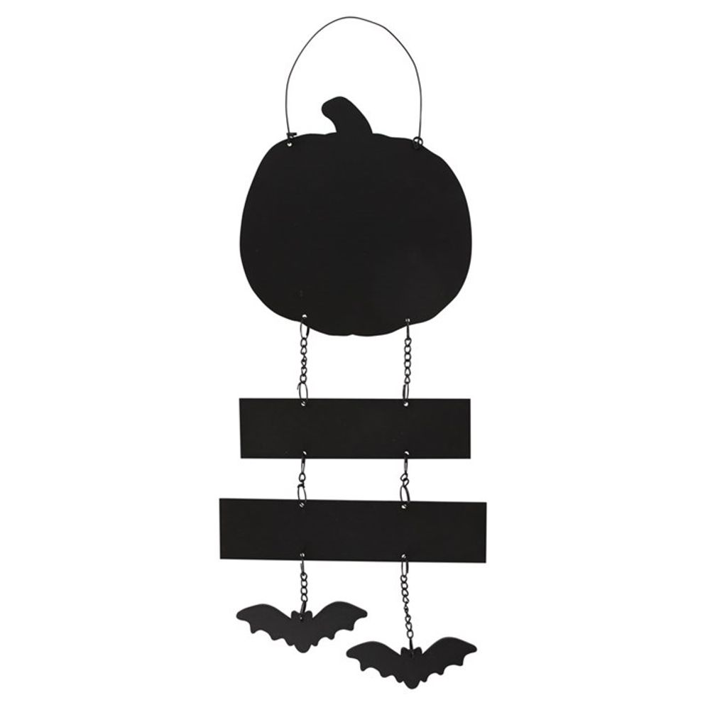 Happy Halloween Pumpkin Chain Sign From Witch, Please!