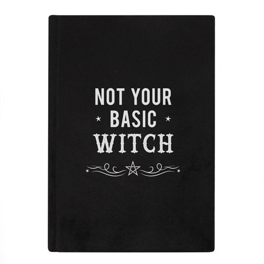 Not Your Basic Witch Velvet A5 Notebook From Witch, Please!