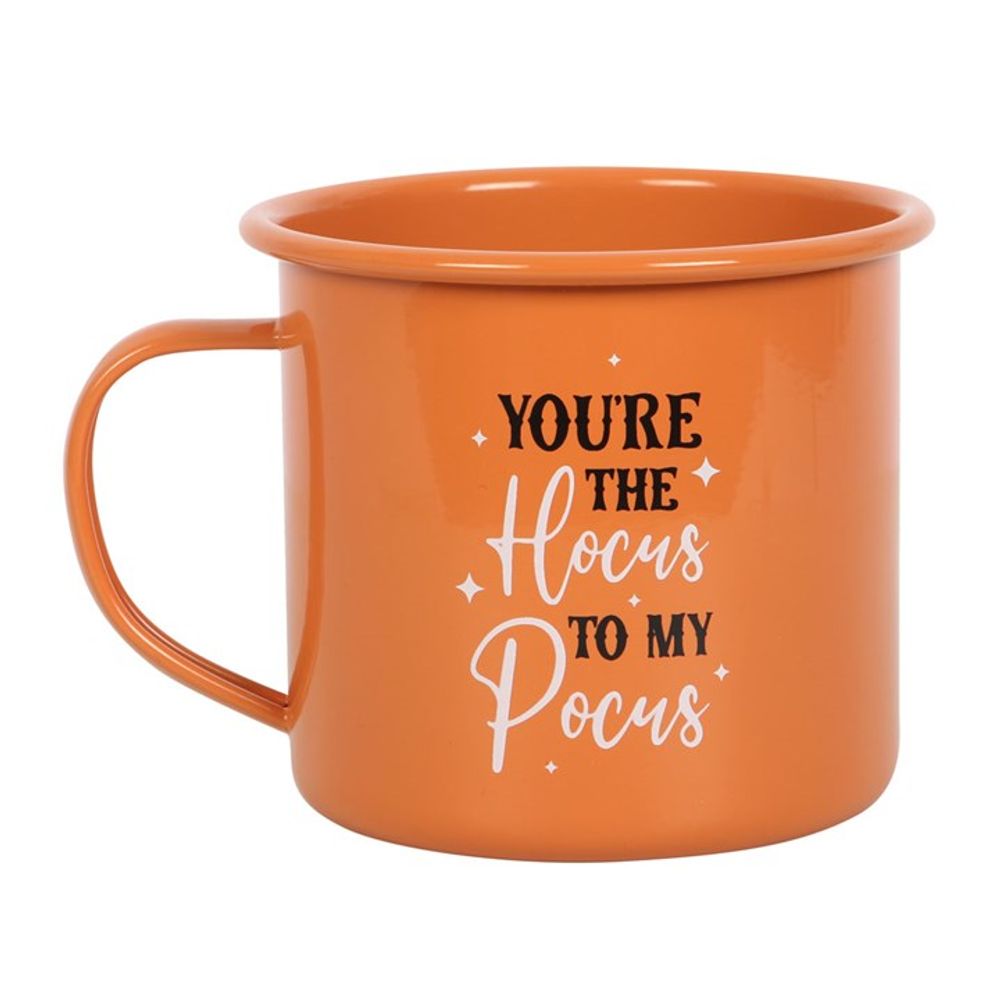 You're The Hocus To My Pocus Enamel Mug From Witch, Please!