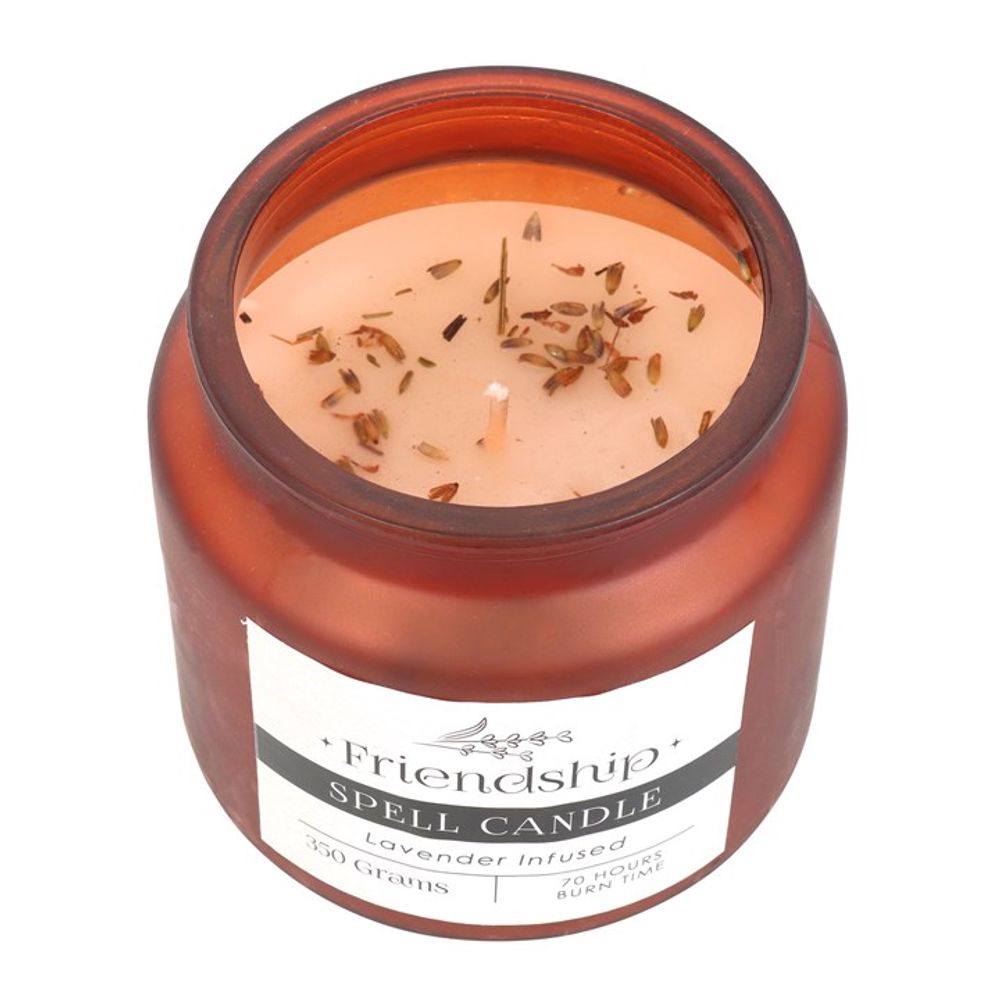 Lavender Infused Friendship Spell Candle From Witch, Please!