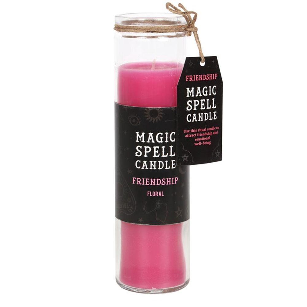 Floral 'Friendship' Spell Tube Candle From Witch, Please!