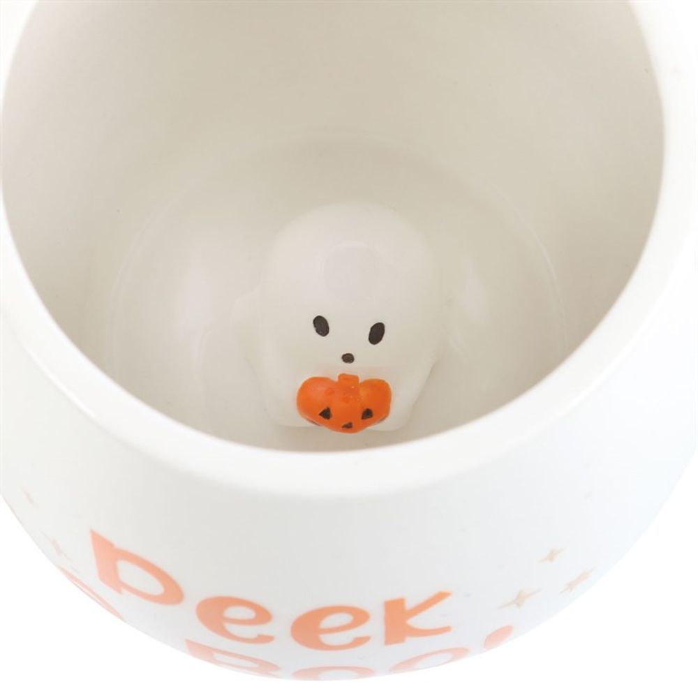 Peekaboo Ghost Rounded Mug From Witch, Please!