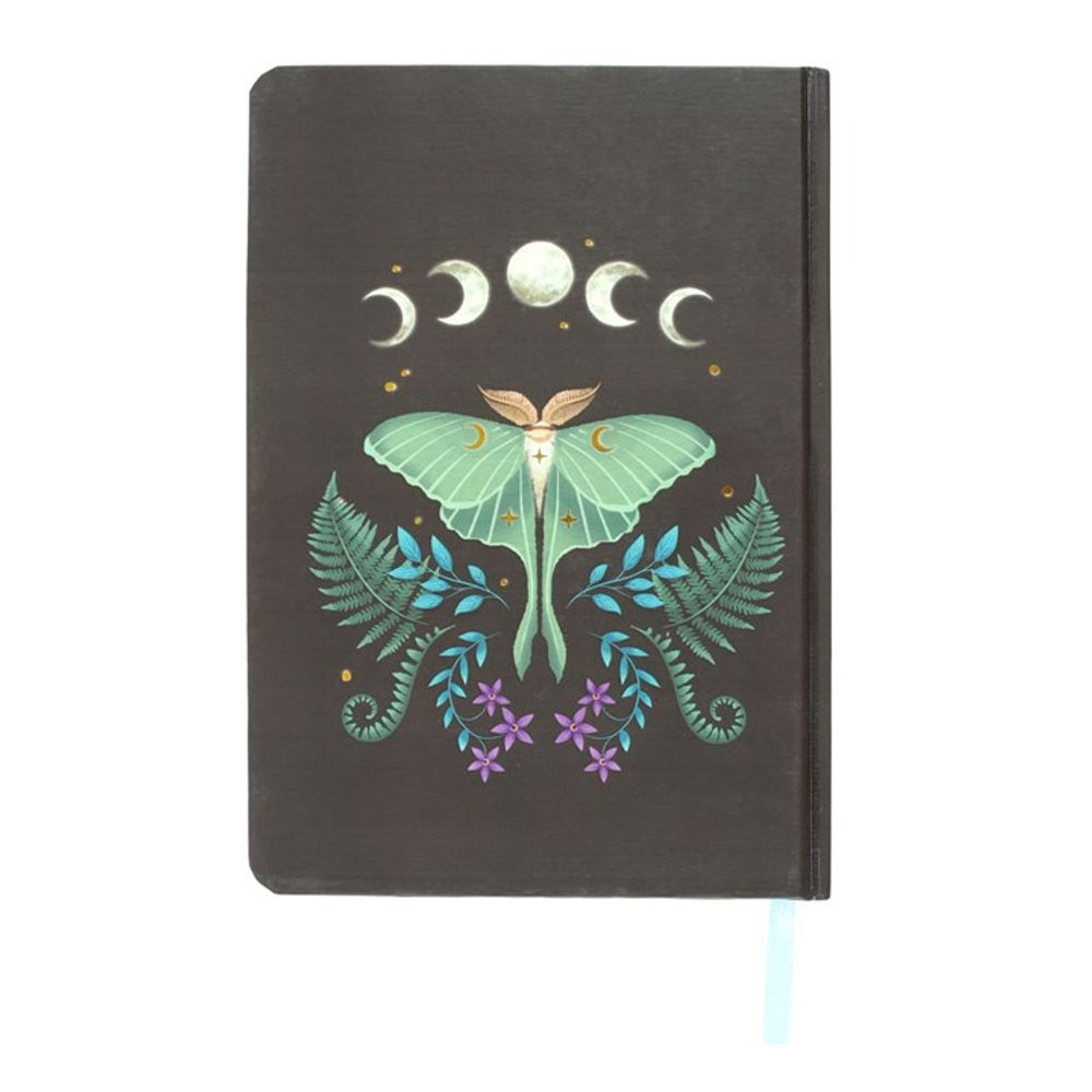 Luna Moth A5 Notebook From Witch, Please!