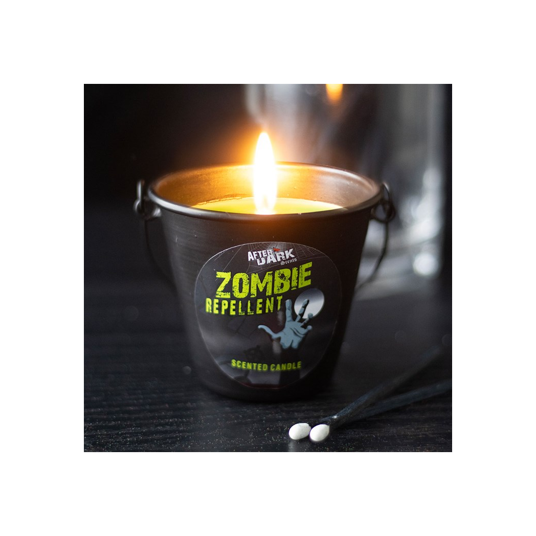 Zombie Repellent Candle Bucket From Witch, Please!