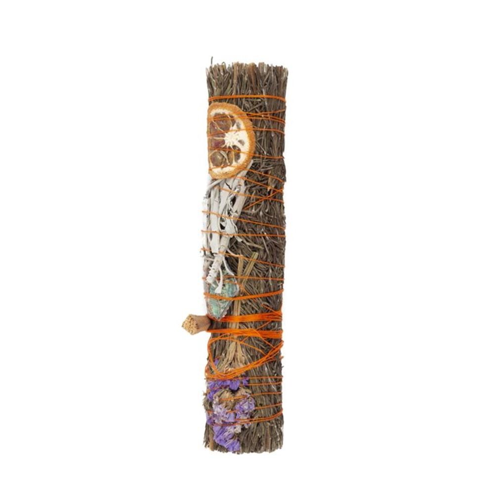 9in Ritual Wand Smudge Stick with Rosemary, Palo Santo and Aventurine From Witch, Please!