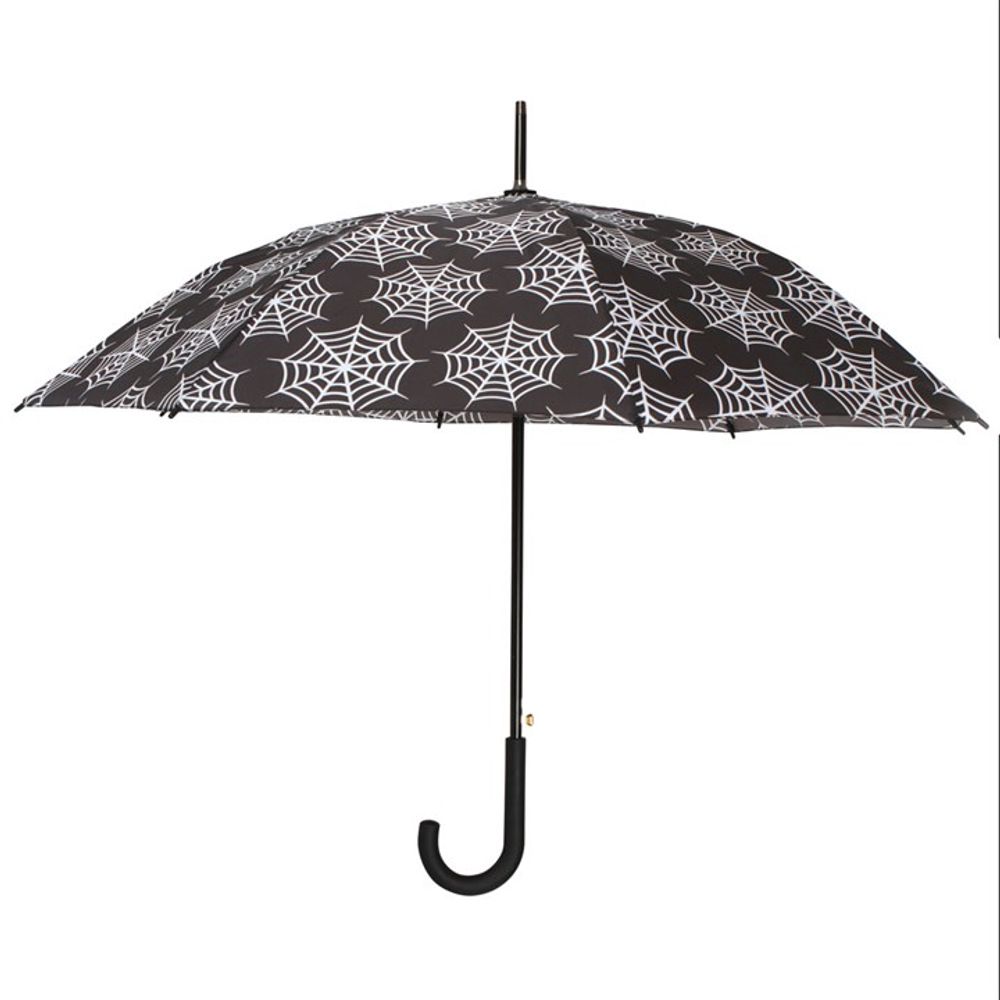 All Over Print Spiderweb Umbrella From Witch, Please!