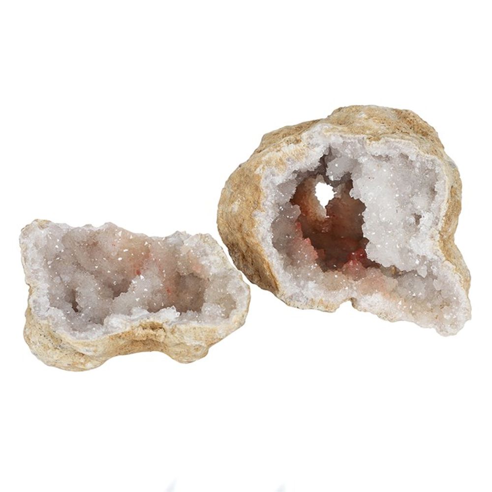 Medium White Quartz Geode From Witch, Please!