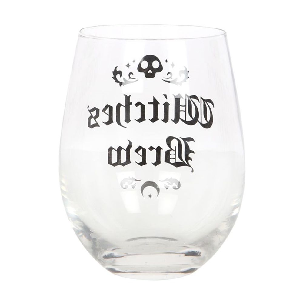 Witches Brew Stemless Wine Glass From Witch, Please!