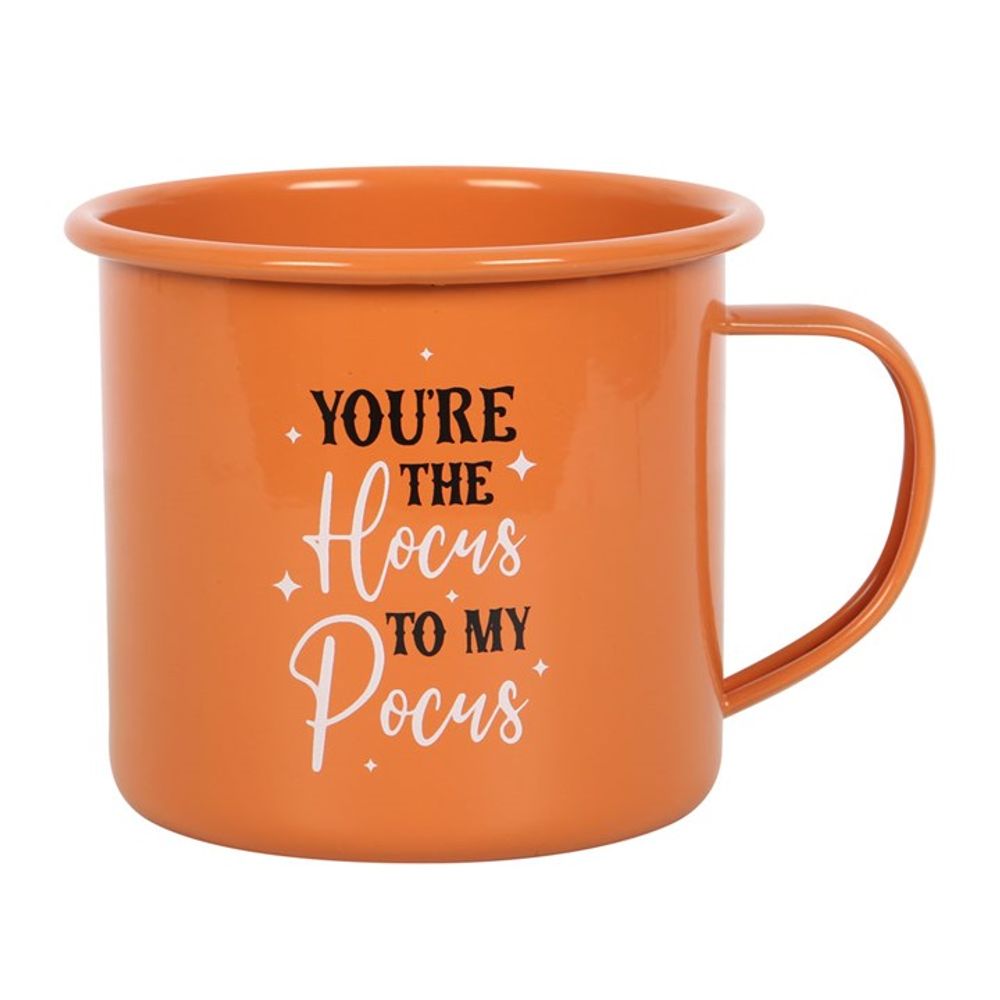 You're The Hocus To My Pocus Enamel Mug From Witch, Please!