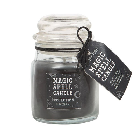 Opium 'Protection' Spell Candle Jar From Witch, Please!