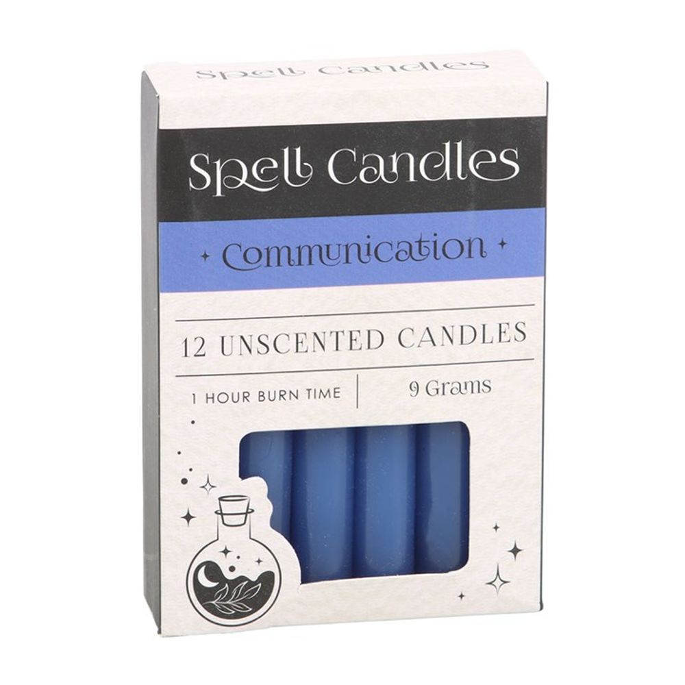 Pack of 12 Communication Spell Candles From Witch, Please!