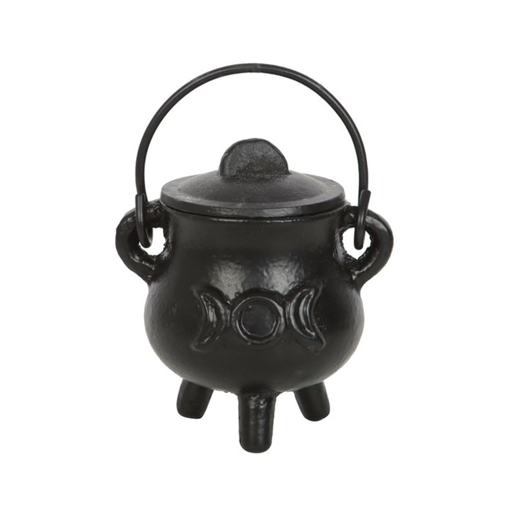 7.5cm Cast Iron Cauldron with Triple Moon From Witch, Please!