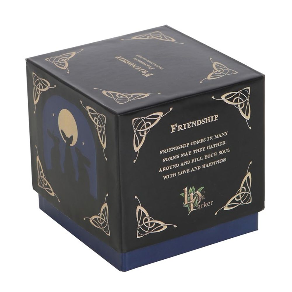 'Moon Gazing Hares' Friendship Candle by Lisa Parker From Witch, Please!