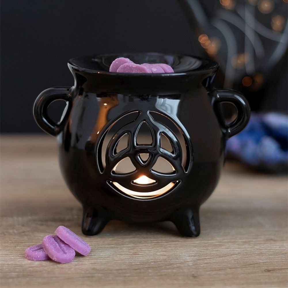 Triquetra Cauldron Oil Burner From Witch, Please!