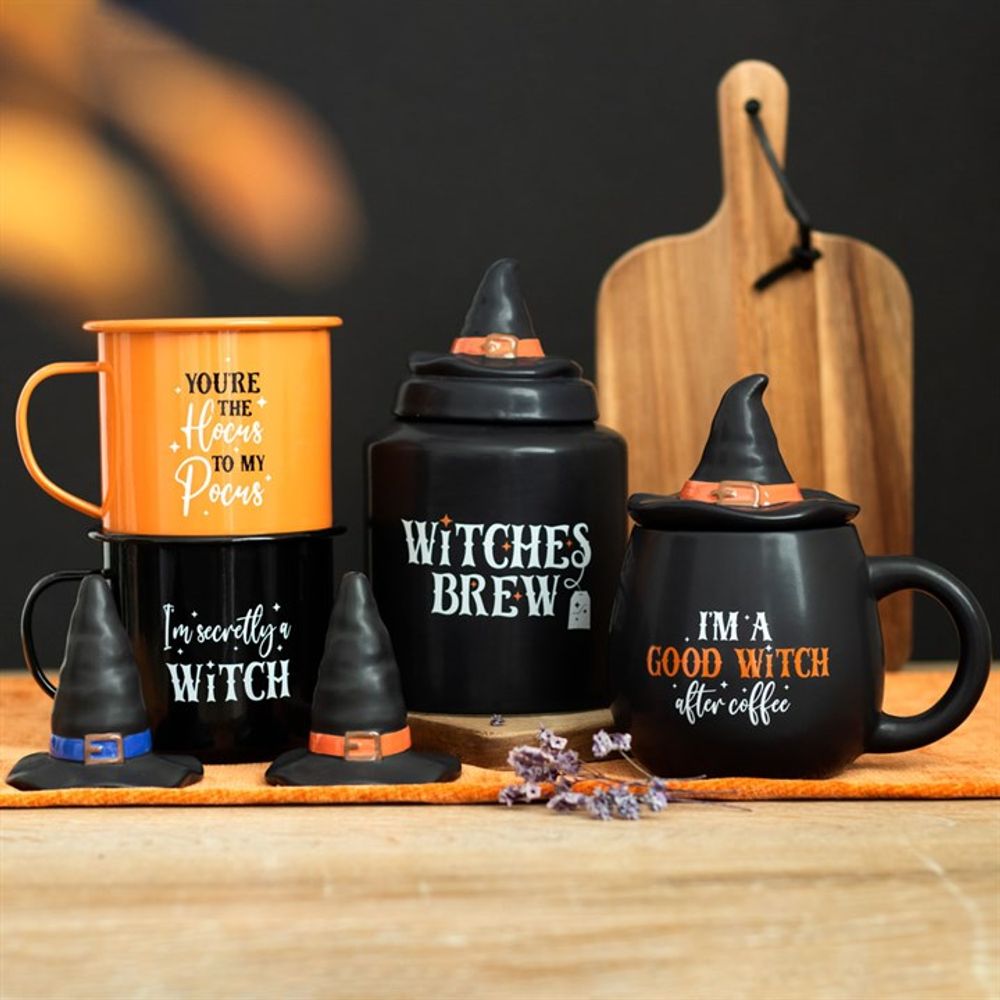 You're The Hocus To My Pocus Enamel Mug From Witch, Please!