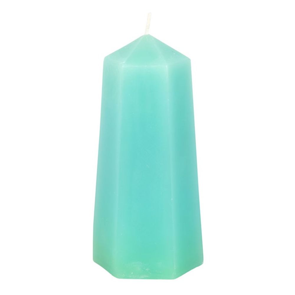 Luck Crystal Candle with Rough Green Aventurine From Witch, Please!