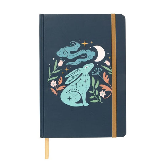 Midnight Hare A5 Notebook From Witch, Please!