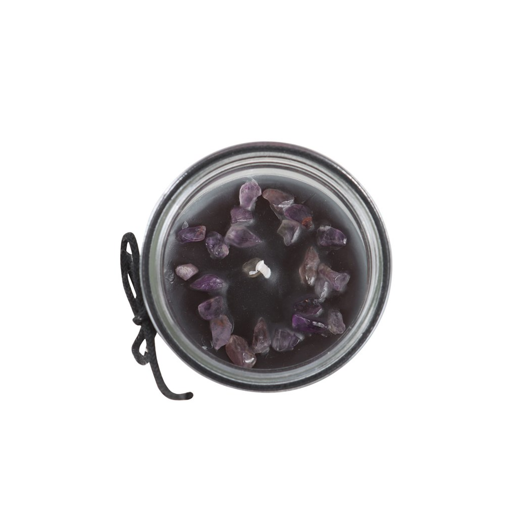 Crystal Witch Jasmine Tube Candle with Amethyst Chips From Witch, Please!